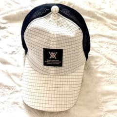 ANEW GOLF メッシュキャップ ホワイト×ブラック - メルカリ