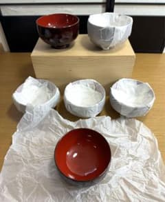 620御汁椀　6客組　未使用品　桐箱 620御汁椀 6客組 未使用品 桐箱 - メルカリ