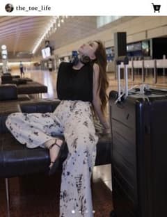 The toe】美品 los Speckled Denim Pants - メルカリ