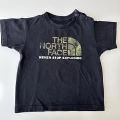THE NORTH FACE 半袖Tシャツ ブラック カモフラのサムネイル