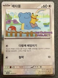 ＊リュンリュン様専用＊メタモン 韓国プロモ(173/sv-p)のサムネイル