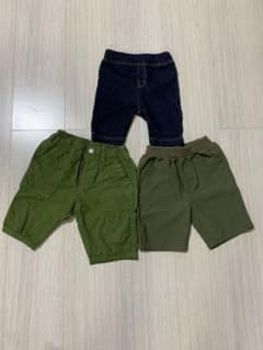ハーフパンツ 男の子　90センチ　3点セット　まとめのサムネイル