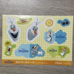 Disney 올라프 즐거움 씰