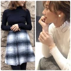 マーキュリーデュオ♡長袖ニット♡ブラックのサムネイル