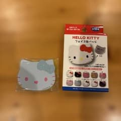 サンリオ HELLO KITTY フェイス缶バッチ