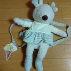 ジェラートピケ ねずみさん リュックのサムネイル