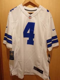 新品タグ付 NFL カウボーイズ DAK PRESCOTT #4 NIKE Lのサムネイル