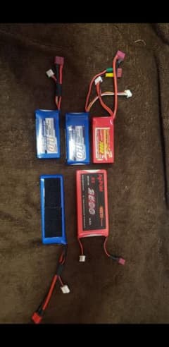 リポバッテリー　5本セット販売のサムネイル