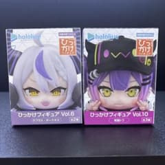 ホロライブ ひっかけフィギュア 2体セット ラプラス・ダークネス 常闇トワのサムネイル