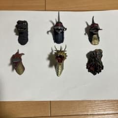 一番くじ ゴジラ モンスターヘッドマグネット 6セットのサムネイル