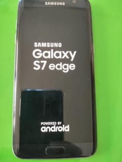 Galaxy S7 edge Black Silver 黒銀 デュアルSIM小傷のサムネイル
