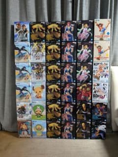 フィギュア開封済みまとめ売り36体セット ワンピース フィギュア 36体 まとめ売り BATTLE RECORD シキ - メルカリ
