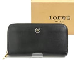 ✨新品未使用✨　LOEWE 長財布　アマソナ　アナグラム　ラウンドのサムネイル