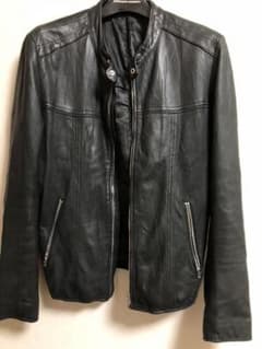 【大幅値下げ】メンズライダースジャケット ラム革のサムネイル