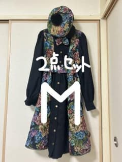 しまむら　クラロリくる実　ノエル・ド・メモワール ワンピース　ベレー帽　Mサイズのサムネイル