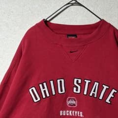 古着 00s NIKE TEAM OhioState ナイキ スウェット 韓国製 - メルカリ