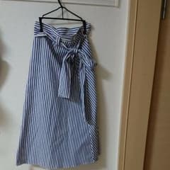 ZARA ストライプスカート sサイズのサムネイル