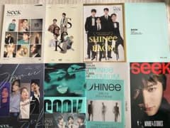 SHINee ファンクラブ会報 seek(15〜18,22〜25) ※8月で処分のサムネイル
