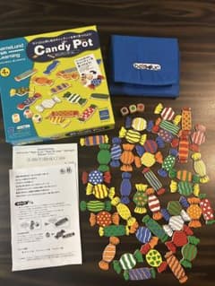 欠品なし 美品 箱付きCandy Pot キャンディーゲーム 日本語説明書付きのサムネイル