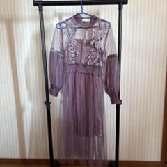 シースルーロングワンピース　期間限定出品のサムネイル