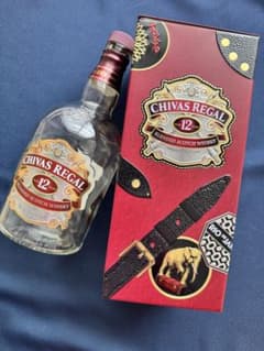 シーバスリーガル12年 グローブ・トロッター TIN缶限定パッケージ