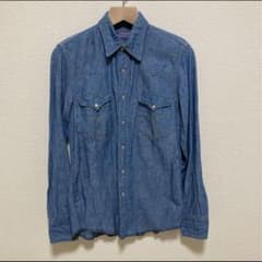 BLUE BLUE シャンブレーシャツ デニムシャツのサムネイル