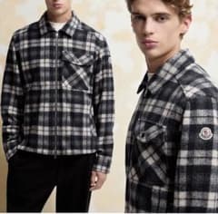 MONCLER モンクレール チェックシャツ Sサイズ 2025AW 新品完売品 