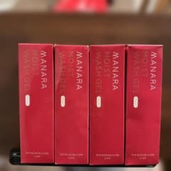 マナラ モイストウォッシュゲル しっとり120ml４個セットのサムネイル