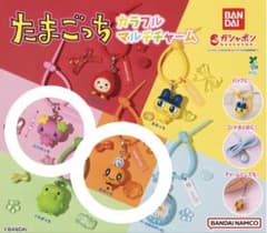 新品未使用】たまごっち カラフルマルチチャーム ふらわっち＆めめっち
