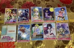 ハヤテのごとく！カードデッキシート付き。９枚セット美品。全てキラキラ未開封有り！ ハヤテのごとく！カードデッキシート付き。9枚セット美品。全て
