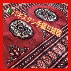 ☆お値下げ☆ パキスタン手織り 絨毯 玄関マット 95×63.5 - メルカリ