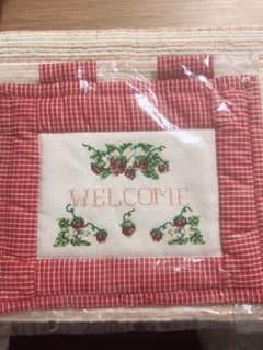 ウェルカムボード　手作り　刺繍のサムネイル