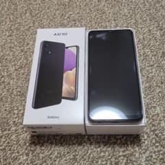 【M.Abe様 専用】Galaxy A32 5G ブラック 64GBのサムネイル
