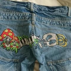 ☆専用☆   ドクロ刺繍デニムのサムネイル