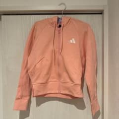 adidas アディダス　ショート丈　ZIP パーカー　新品未使用のサムネイル