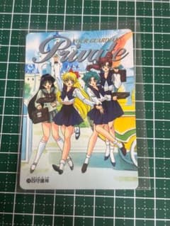 Sailor Stars trading cards, vintage Carddass, private edition, Four Guardian Deities.