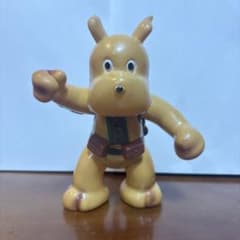 のらくろ ソフビ ④ モール中隊長 マルサンビンテージ　コレクター手放品 のらくろ ソフビ ④ モール中隊長 マルサンビンテージ コレクター手放