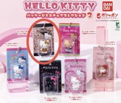 BANDAI ハローキティ パッケージミニチュアコレクション2 ヒョウ柄のサムネイル