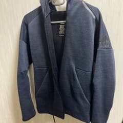 k*u様 adidas ダークブルー フルジップ パーカーのサムネイル