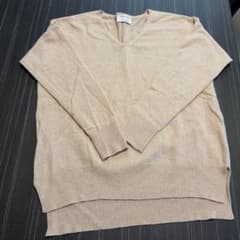 JOURNAL STANDARD カシミヤ100% Vネックニット ベージュのサムネイル