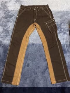 美品‼️児島ジーンズ G-1モンキーコンボワークパンツ ‼️のサムネイル
