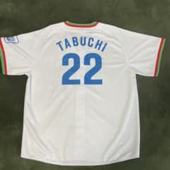 西武ライオンズ　復刻ユニフォーム　22 田淵幸一　XLサイズ　ファナティクス製 西武ライオンズ 復刻ユニフォーム 22 田淵幸一 XLサイズ ファナ