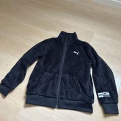 PUMA フリースジャケット ブラックのサムネイル