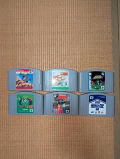 NINTENDO64 ソフト 6本セットのサムネイル