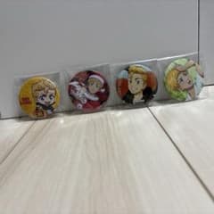 Tokyo Revengers Hanagaki Takemichi Can Badge Set of 4