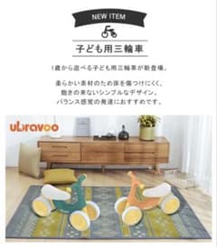 バランスバイク 室内のみ使用　専用箱ありのサムネイル