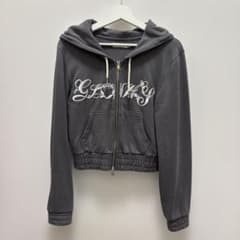 GLOWNY BONNIE CROP ZIP UP