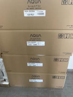 アクアAQA-JS226A 6畳用2026年新品未使用 引き取り値引きあり アクアAQA-JS226A 6畳用2026年新品未使用 引き取り値引きあり - メルカリ