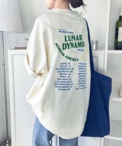 JaVaコラボ★ 綿100%ピグメントロゴビッグTシャツのサムネイル
