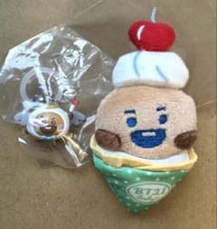 BT21 Plush Badge, Marker Accessory, SHOOKY